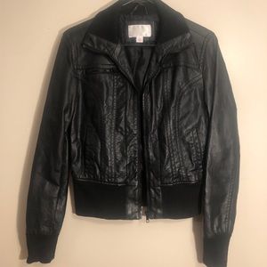 M Xhilaration Leather Jacket